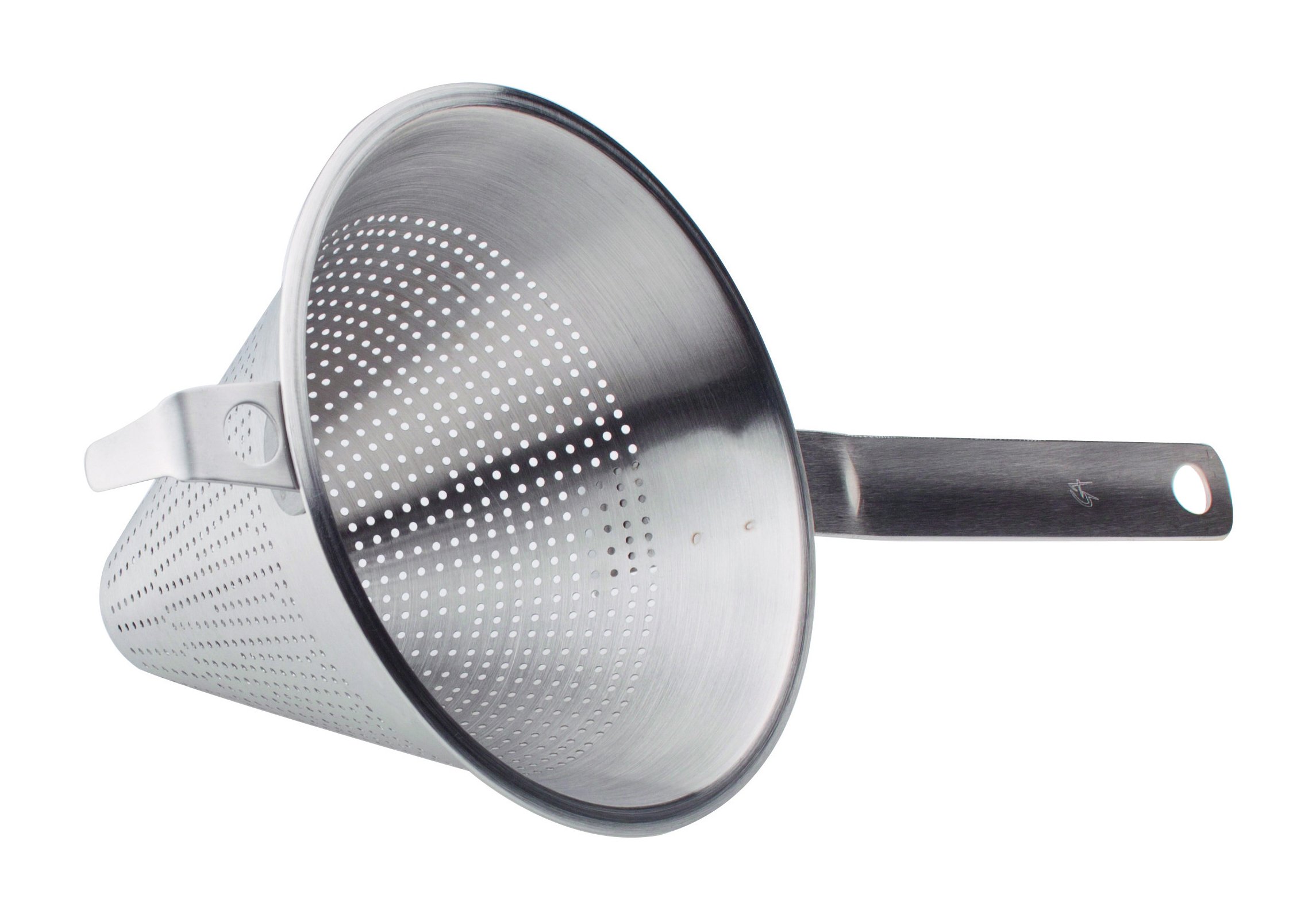 Pentole Agnelli Stainless Steel Chinese Colander, Diameter 24 Cm.