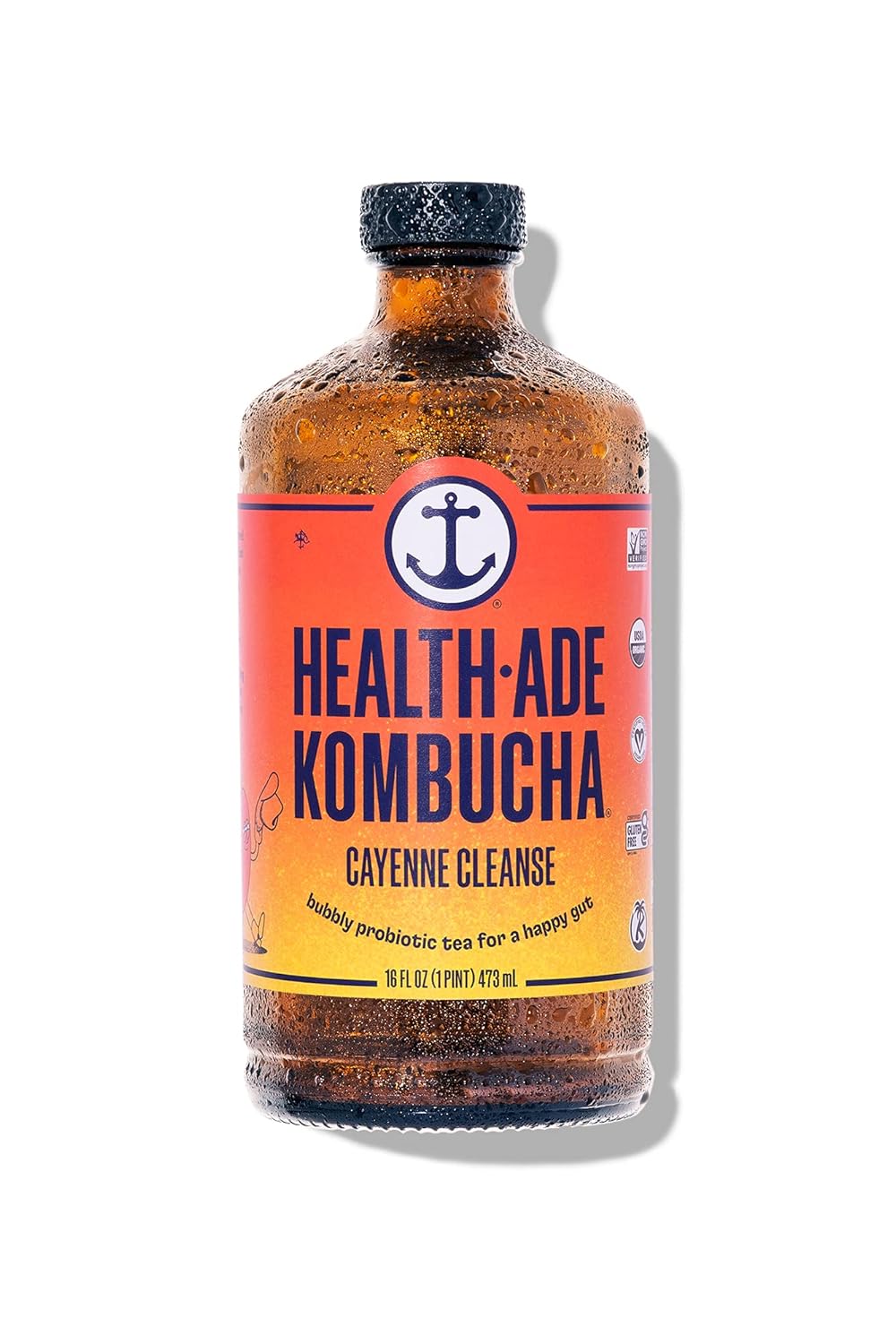 HealthAde Kombucha Tea Organic Drink, Fermented Tea with