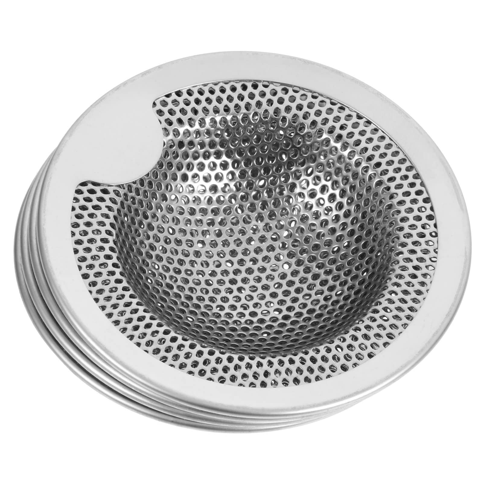 Hemobllo 8pezzi Inossidabile Per Lavelli Strainer Per Scarico Per Prevenire Ostruzioni e Catturare Residui Facile e Resistente
