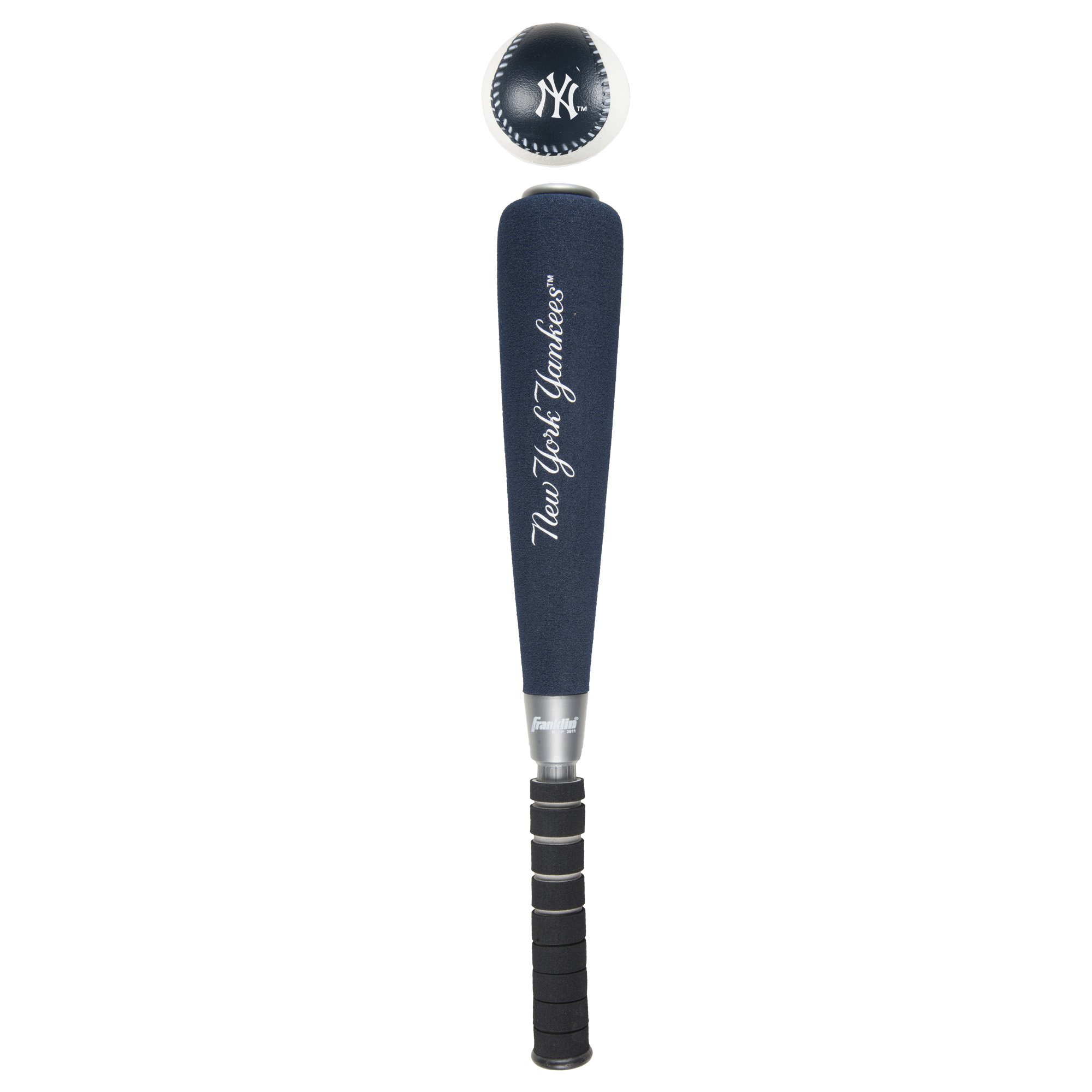 Franklin Sports MLB Jumbo Foam Baseball Bat + Ball Sets - Kids Oversize Foam Baseball Bats + Soft Baseballs - Indoor + Outdoor Youth Baseball Toy - MLB Team Baseball Bat + Ball Sets