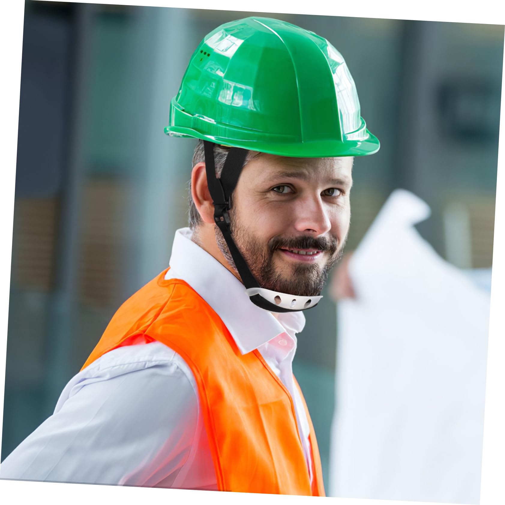 DOITOOL 60stücke Sicherheitsschutzhelm Kinnriemen Verstellbare Kinnbänder Für Bauhelme Und Langlebig Für Baustellen Und Arbeitsschutz