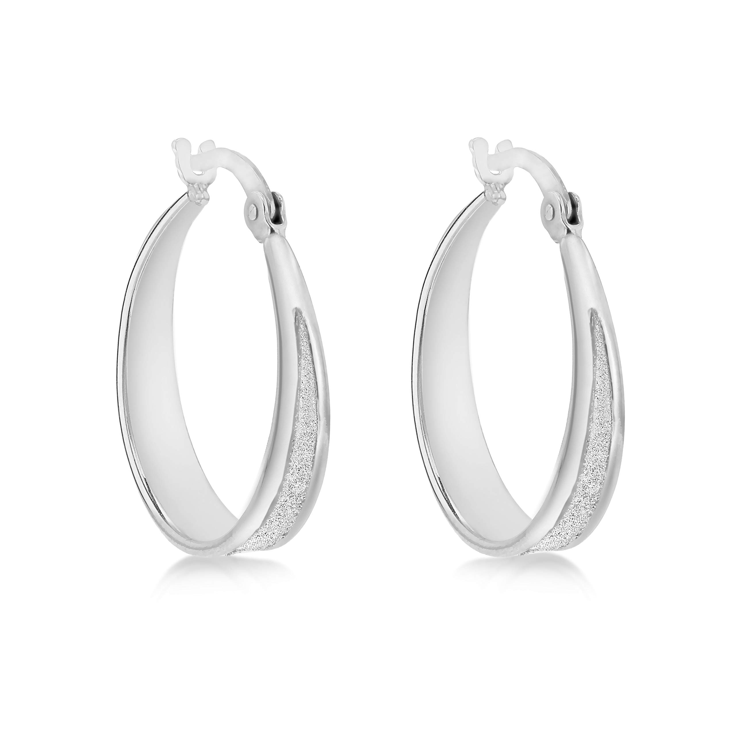 Tuscany Silver Pendientes de aro Mujer plata Plata fina 925 - 8.51.1939
