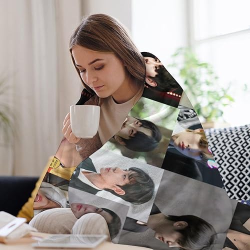 Miniatura 7 de Manta antibolitas, manta ligera suave y cálida para cama, 40 x 50 pulgadas (39.4 x 51.2 in)