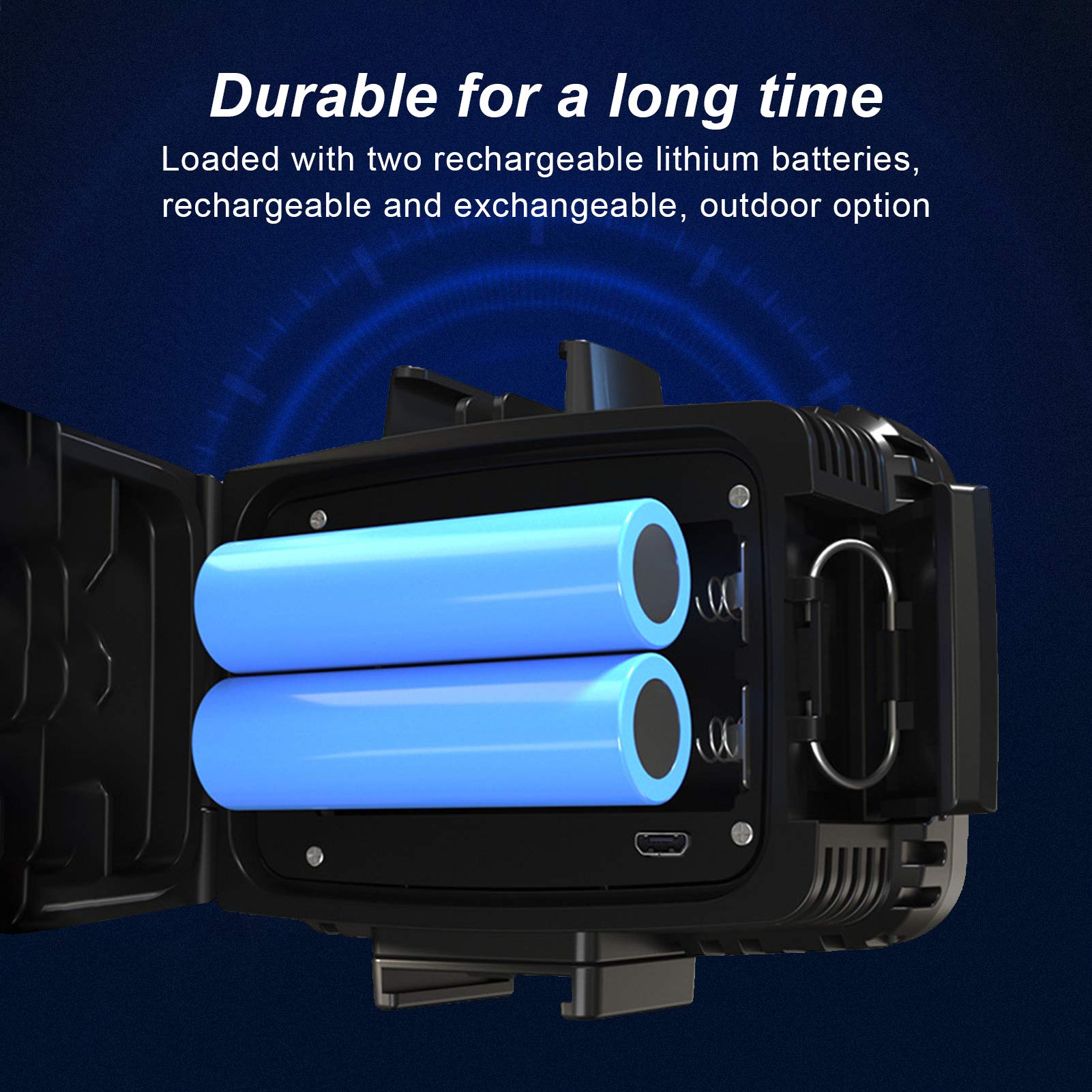 LED Tauchlicht, 40M Wasserdichtes Unterwasser Fülllicht, 5500-6000K Profi SLR Kamera Licht, 3 Farben Weiche LED Tafeln