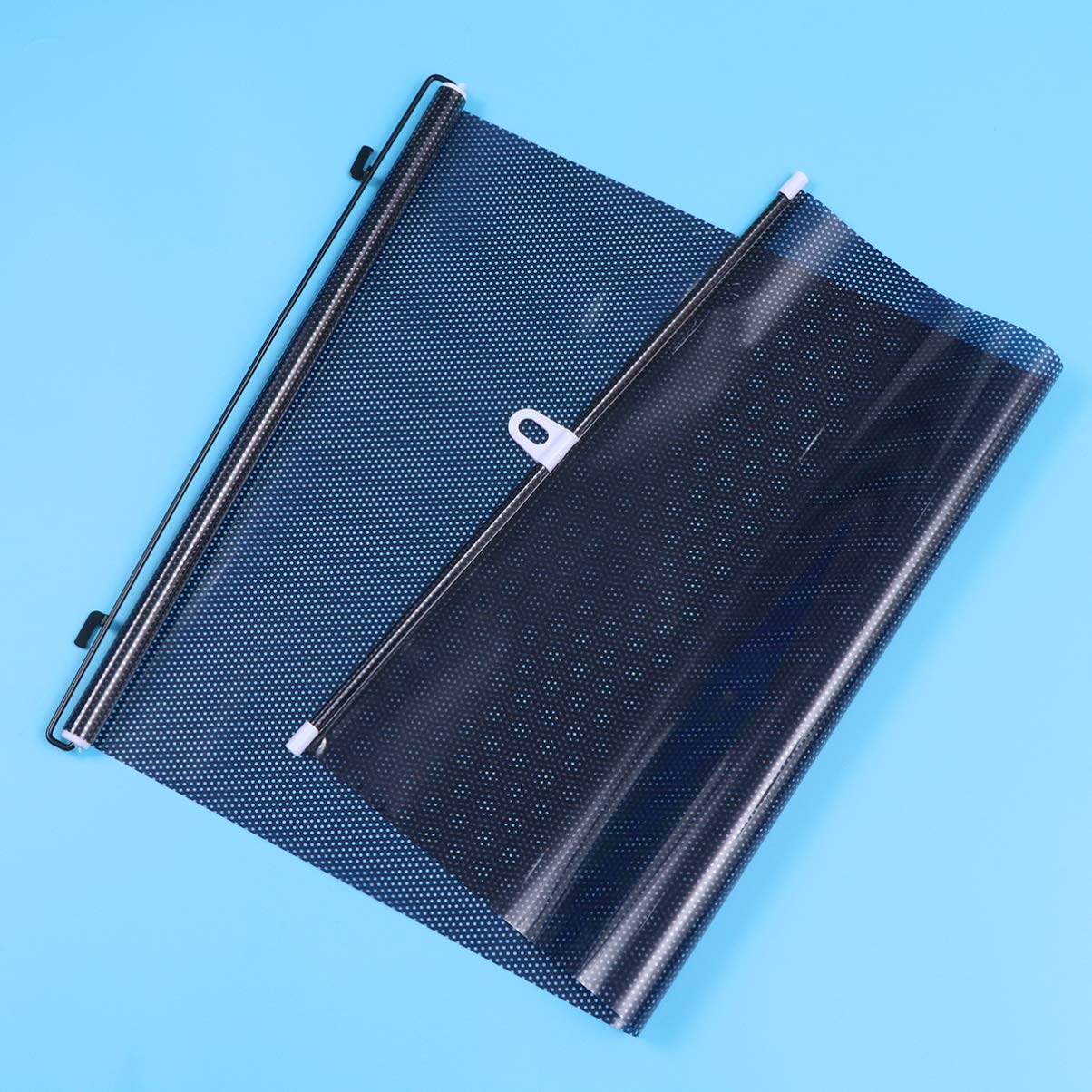 BESPORTBLE Car Window Shades Automatic Curtains Universal Windshield Car Sun Shades Retractable Auto Windshield Sunshade for Trucks SUV 125x50x2cm Car Window Sun Shades Sun Shade