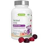 Igennus Methylated Kids Multivitamin Gummy, MTHFR, No Artificial Sweeteners or Flavors, Sugar Free, Age 4+, 90 Natural Berry Flavor Gummies from Fruit Powder, Non-GMO, Halal, Clean Label