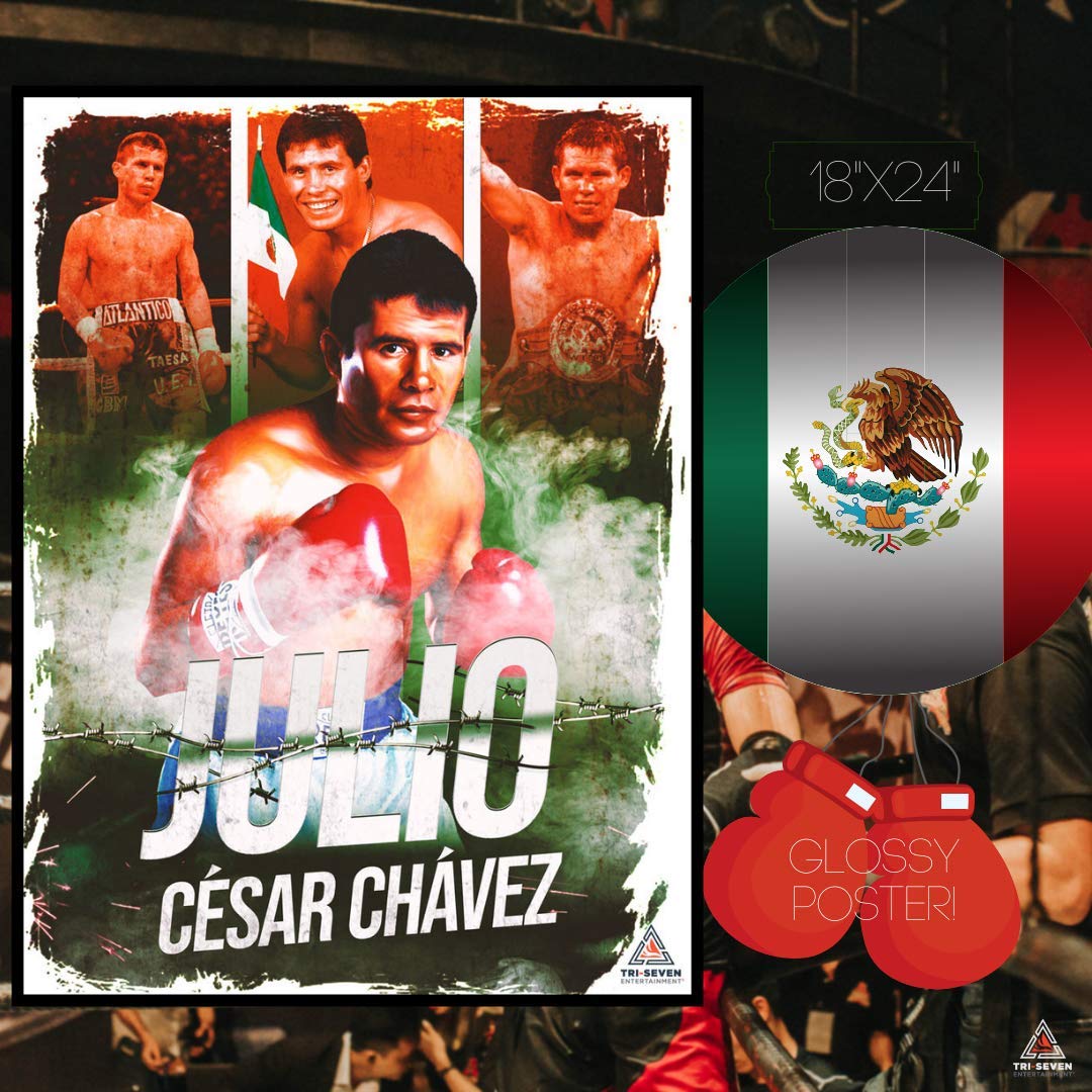 Amazon.com: 777 Tri-Seven Entertainment Julio César Chávez Poster