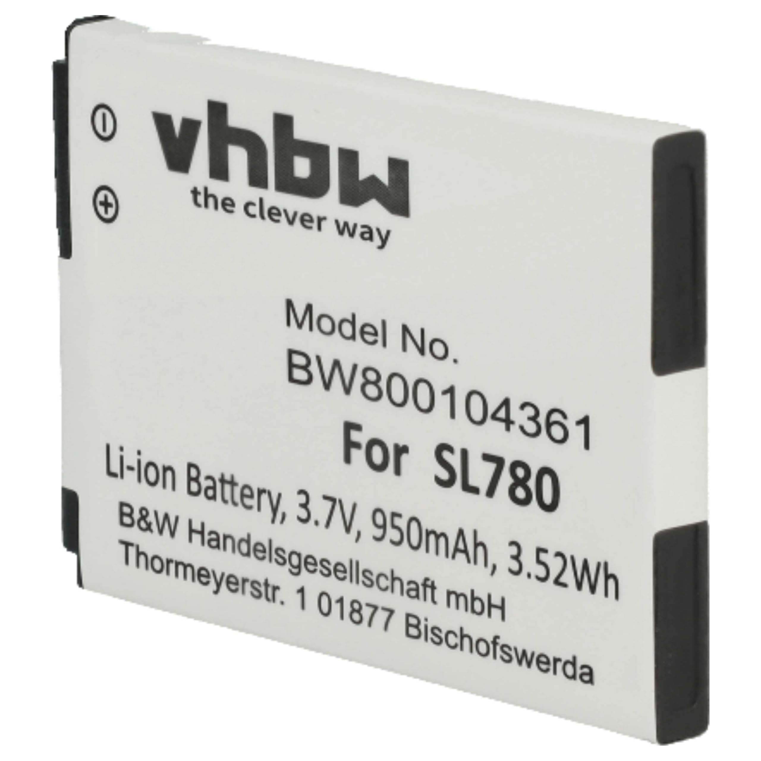 vhbw 5X Akku Ersatz für Siemens V30145-K1310-X445 | für schnurlos Festnetz Telefon (950 mAh, 3,7 V, Li-Ion)
