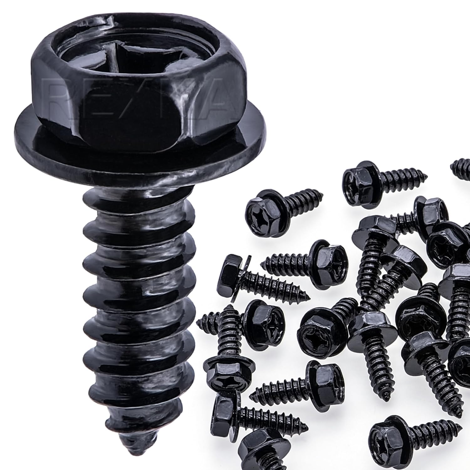 Rexka Fender Liner Splash Shield Screw Set (30 pcs)