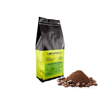 Caramelly Coffee Roasters Cappuccino Blend | Dark Roast | Premium Whole Coffee Beans | Nutty & Toffee Notes | Freshly Roasted | 100% Arabica Beans | Gourmet Blend, 500g