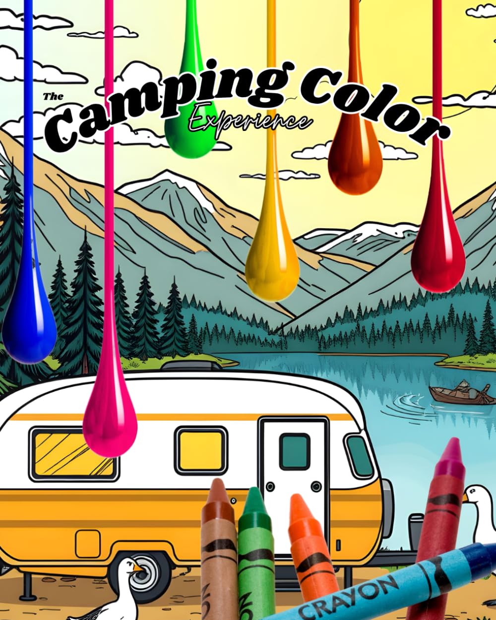 The Camping Color Experience: Coloring Book