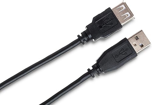 Miniatura 2 de Hosa Cable de extensión USB de alta velocidad USB-210AF tipo A a tipo A, 10 pies