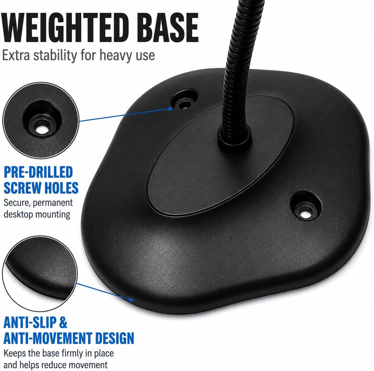 Universal Barcode Scanner Holder [New Version 2026] for Symbol Zebra DS2208 DS2278 DS4308 DS4608 DS8108 DS2208 Stand Holder (1pcs) image 4