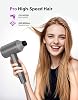 Secador de Pelo NUTROMO, Secado Rápido en 3 Min - 110,000 RPM Alta Velocidad | Secador Profesional Iónico con 200M de Iones Negativos, Bajo Ruido 2026, Secador de Viaje para Mujeres y Hombres con Boquilla 3