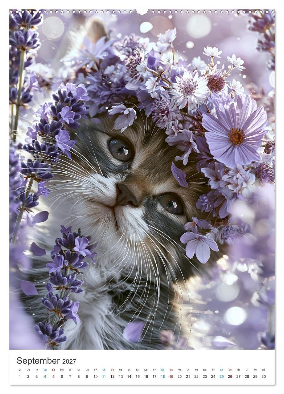 Pfötchen voller Magie (hochwertiger Premium Wandkalender 2027 DIN A2 hoch), Kunstdruck in Hochglanz: Ein liebevoll gestalteter Kalender voller Magie, ... Wohlfühlmomenten. (CALVENDO Tiere)