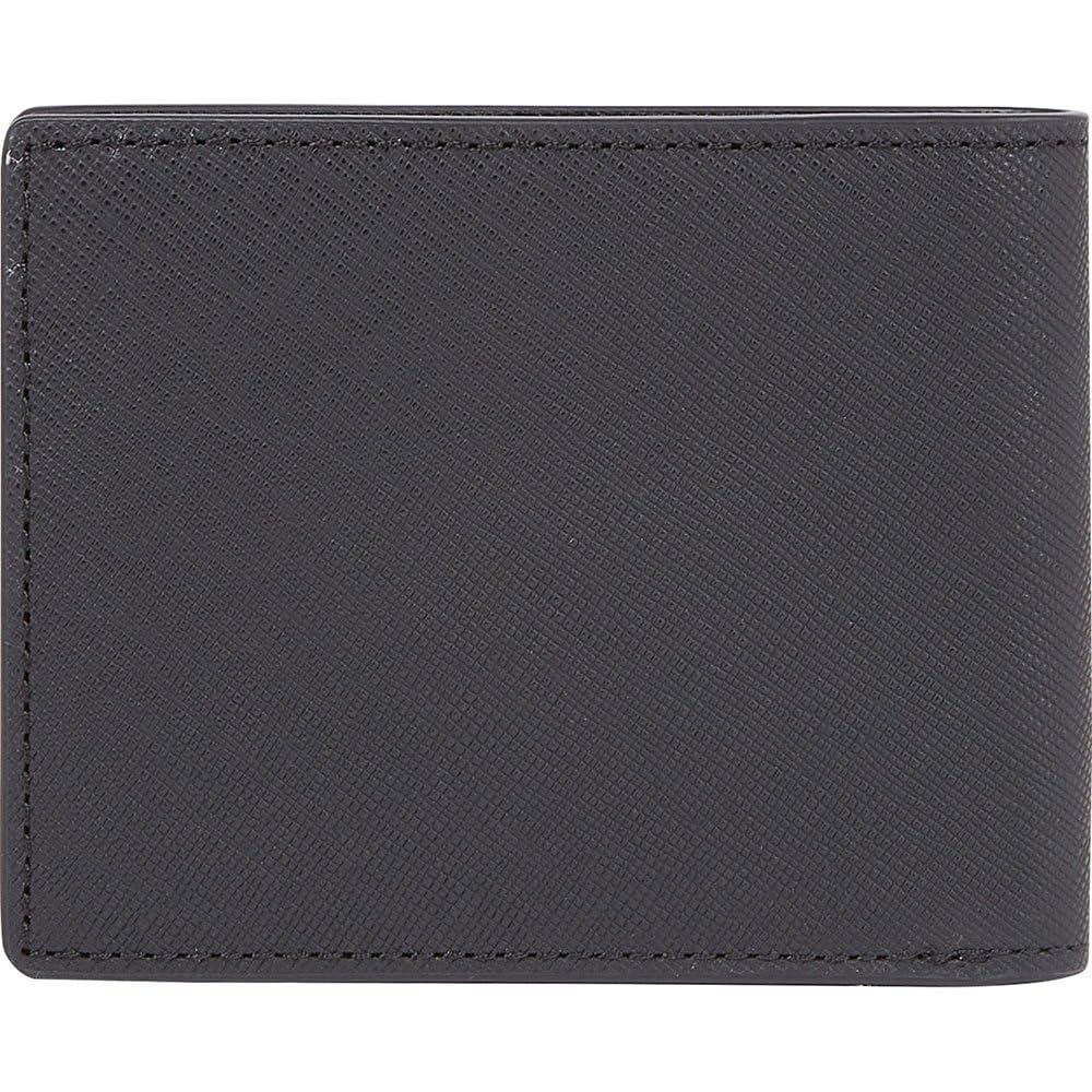 Tommy Hilfiger Homme Portefeuille Central Mini Cc Wallet Cuir, Noir (Black), Taille Unique