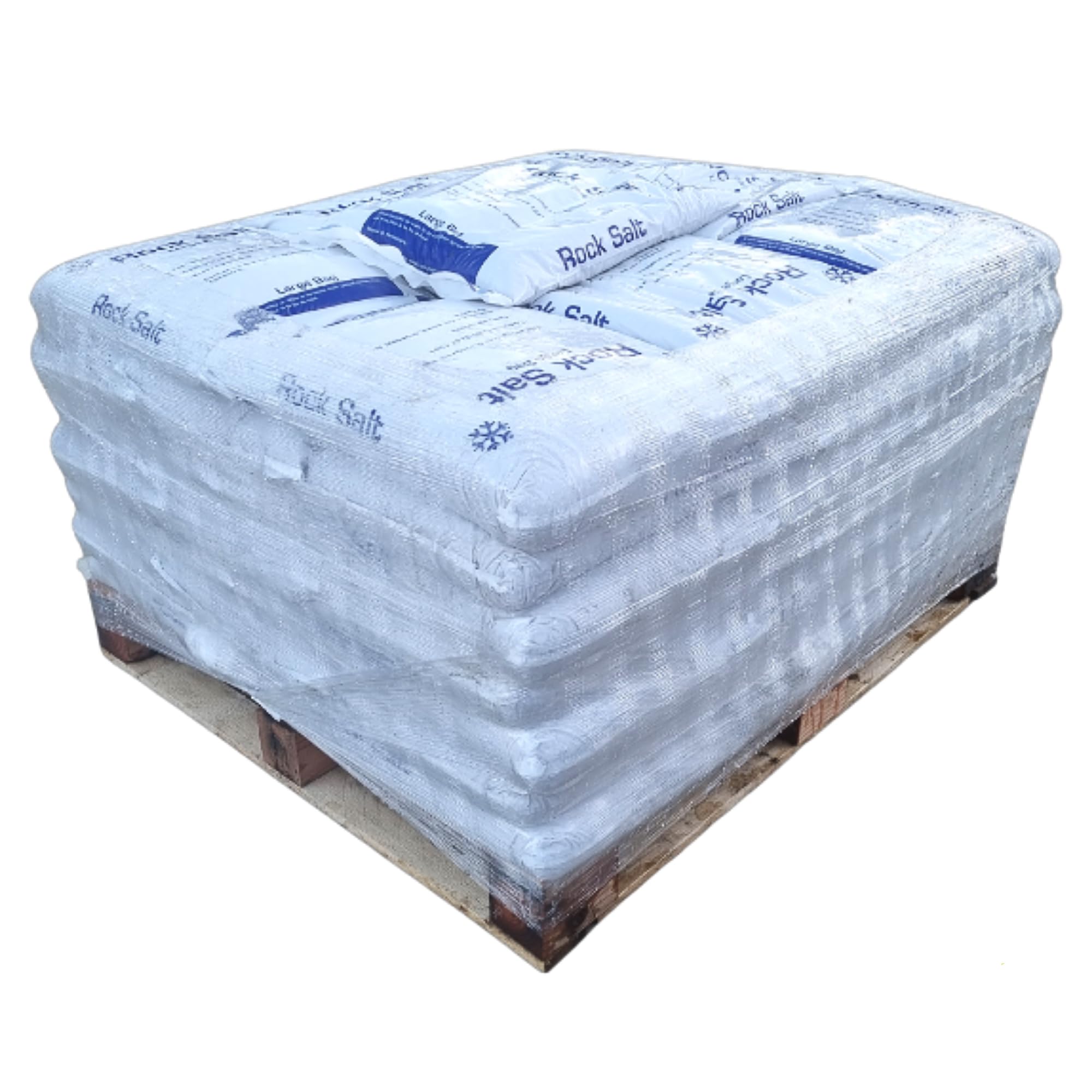 Laeto Snow Essentials Large Bag of Grit Rock Salt | Brown Grit Rock Salt for Weeds De-Icing Salt Grit for Paths, Driveways & Roads of Snow & Ice - Brown Salt