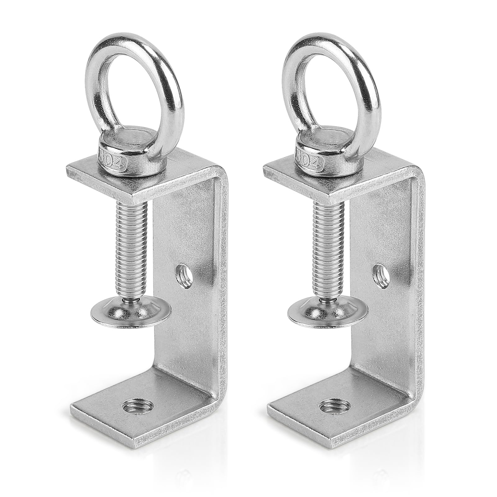 AOKLIT 50 Stück Trägerklemmen - Verzinkter Stahl, 6,35 Mm, Bis 34 Kg Tragkraft