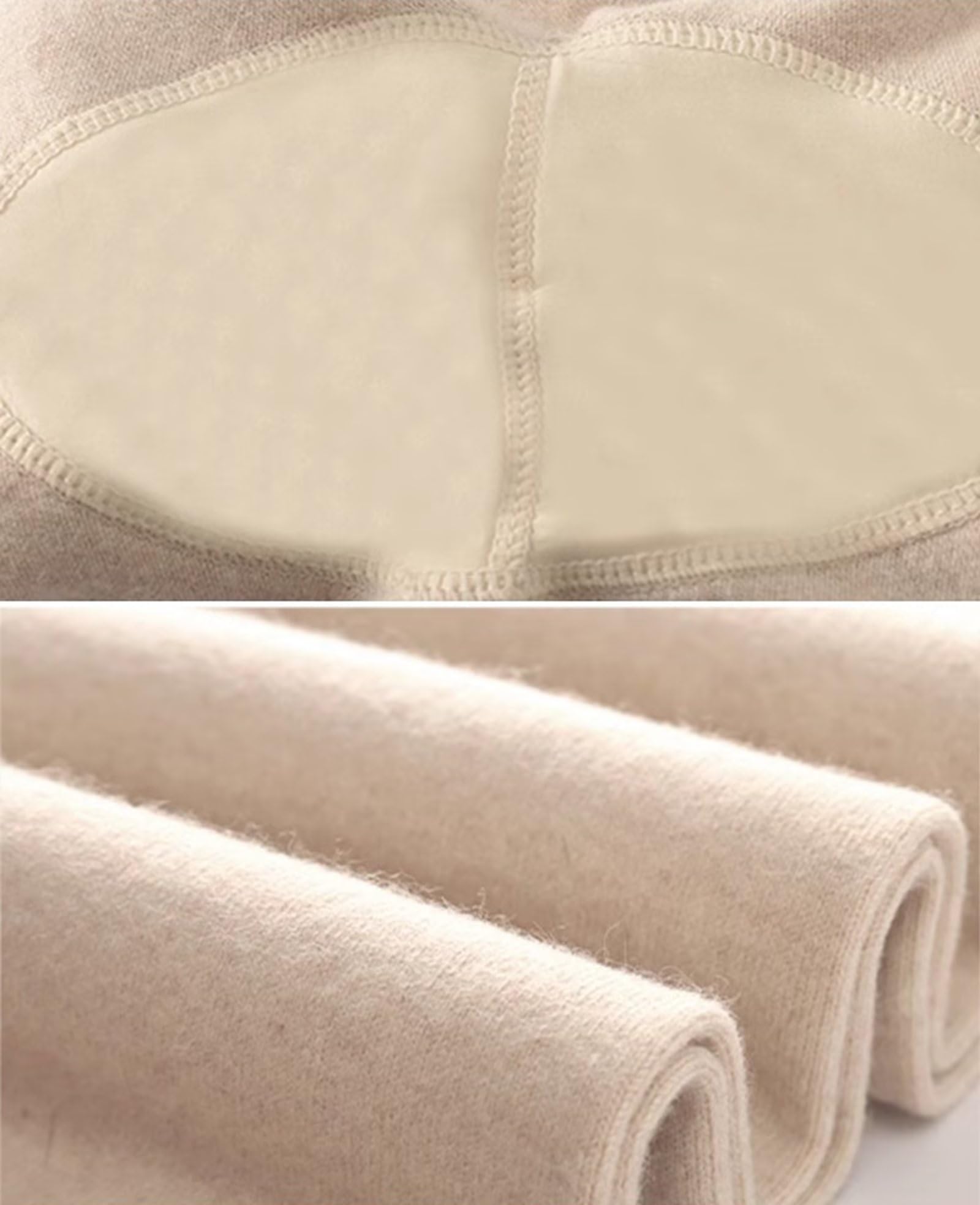 97.1% Cachemir Pantalones Térmicos para Mujer Pantalones Térmicos de Cintura Alta Pantalones Térmicos para Mujer Invierno Pantalones para Uso Diario Senderismo Caminar Esquí