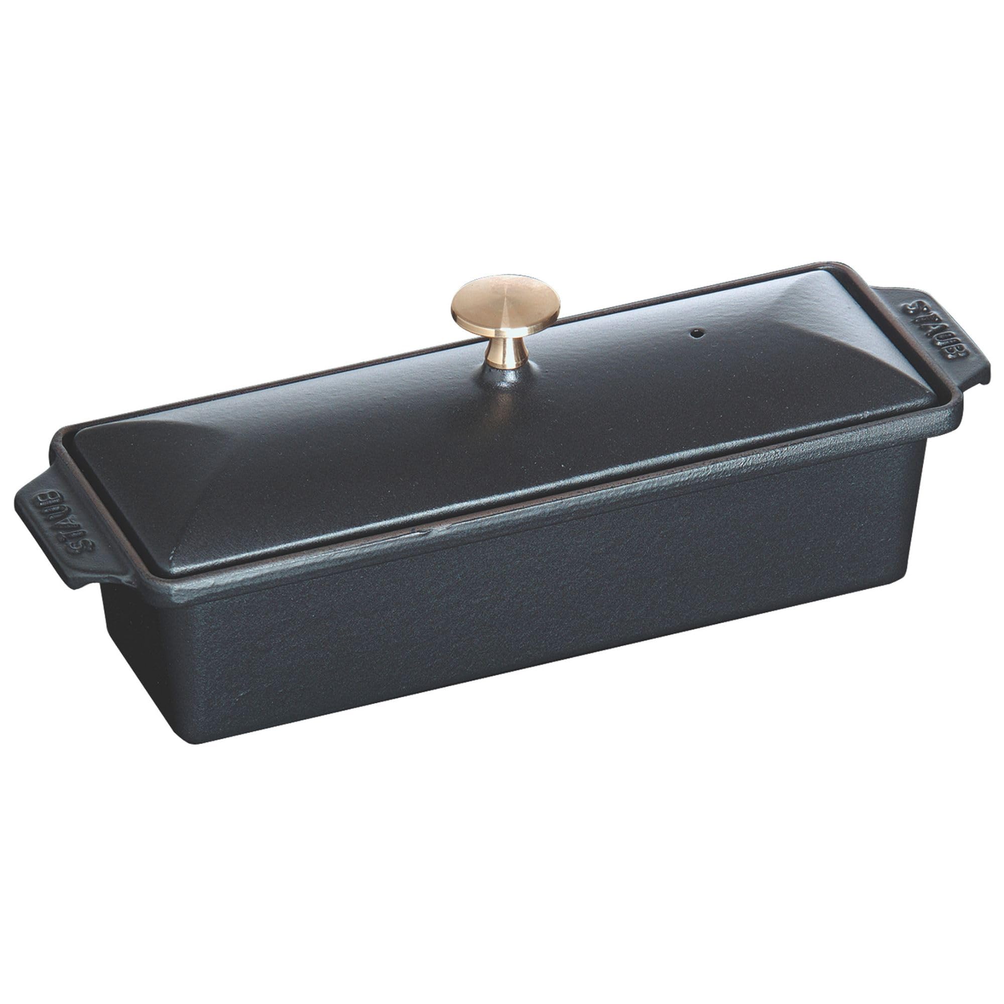 Amazon.co.jp: staub ストウブ 「 テリーヌ ブラック 30x11cm