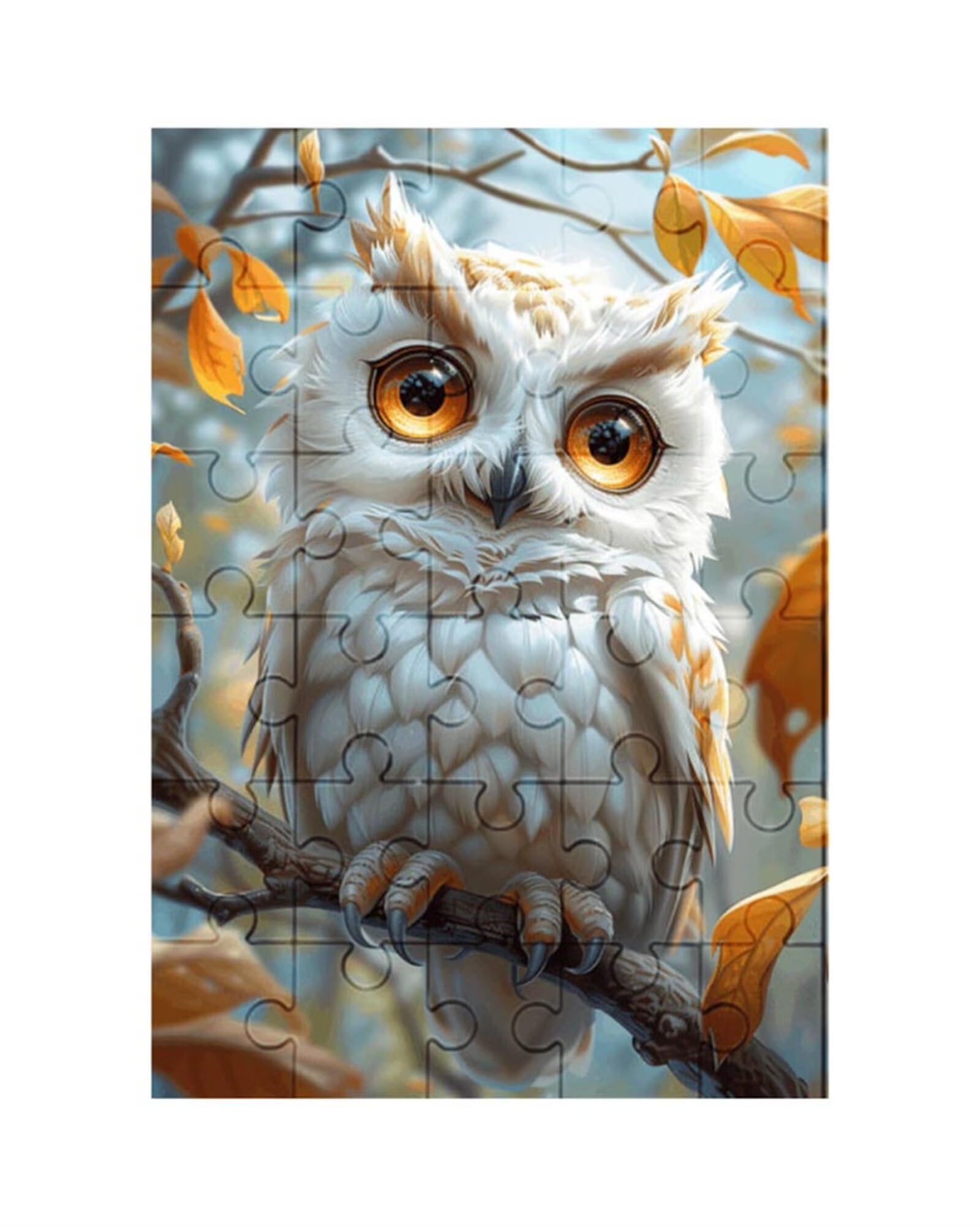 Puzzle Adulte 1500 Pièces Chouette Animale 87 x 57 cm Puzzles pour Adultes Jeu éducatif Puzzle Impossible Puzzles 1500 Pièces Adultes