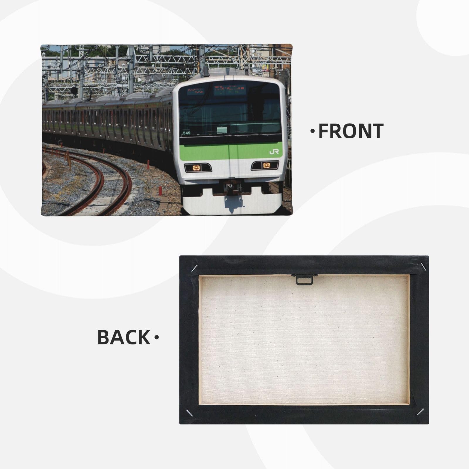 Amazon.co.jp: アートポスター フレーム 装飾画 日本電車 電車柄 鉄道