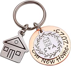 Luigi Customised Home Keychain Our New Home Keychain First Home Gift Housewarming Gift House Keyring Moving in Key Chain New Home Owners