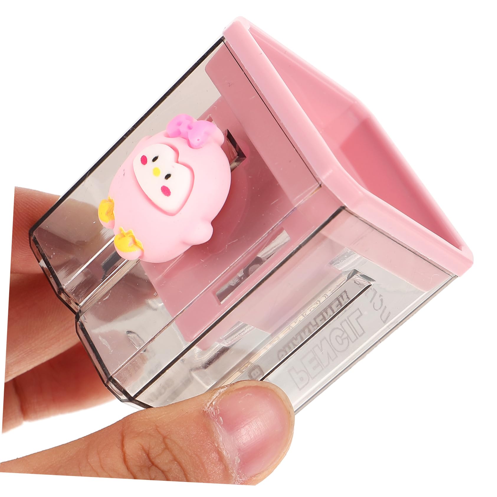 Temperamatite Carino Temperamatite Piccoli Per Ragazzo Ragazza Manuali A Forma Di Cartone Animato Decorativi A Doppio Foro