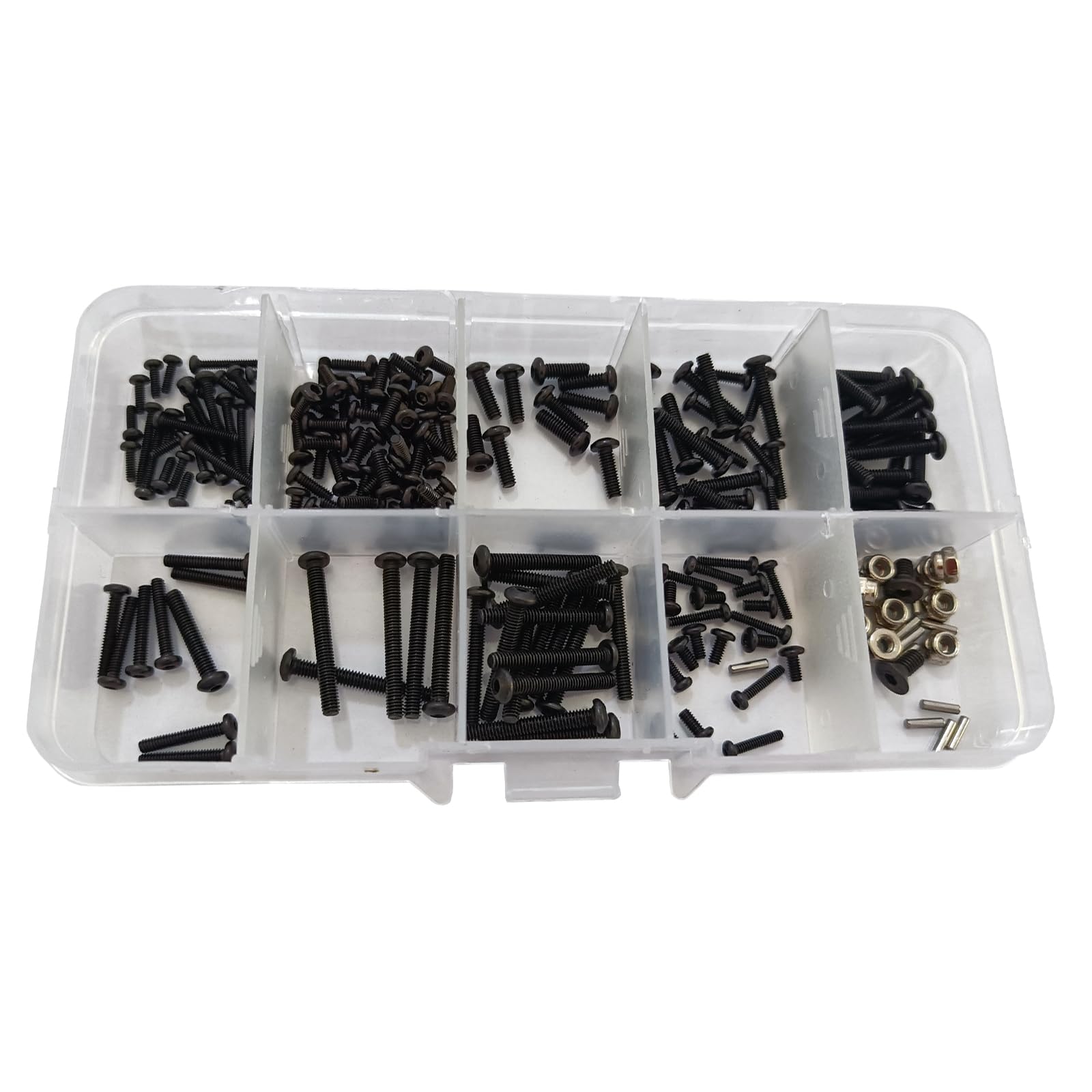 YijiaLink RC Screw Kit Repair Tool Box Hardware Fasteners Set Compatible with TRX-4M 1/18 RC Crawler Car Upgrade - Image 3