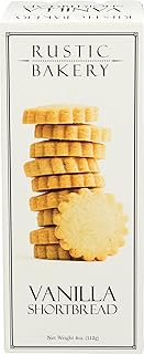 Rustic Bakery, Cookie Vanilla Shortbread, 4 Ounce