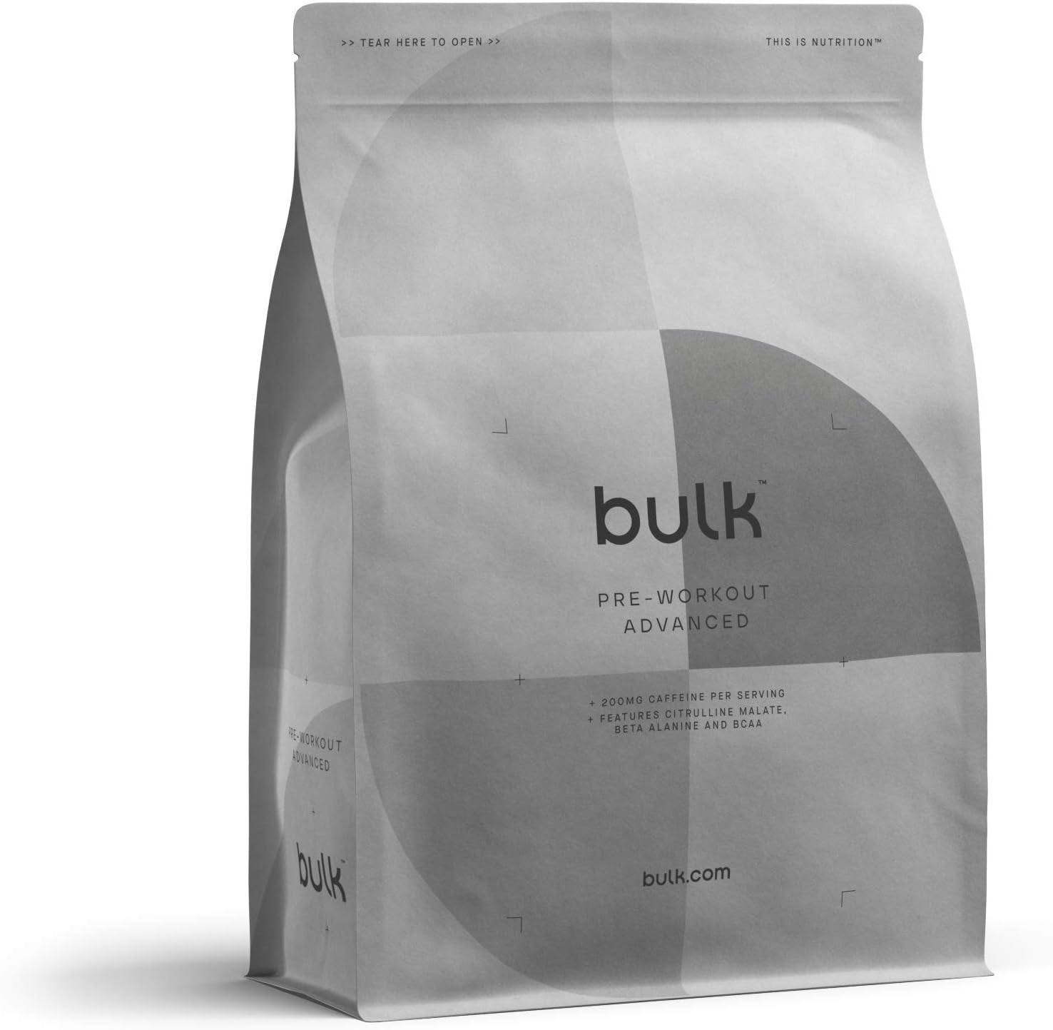 Bulk Pre Workout Advanced, Mixed Berry, 1 kg, 1000g