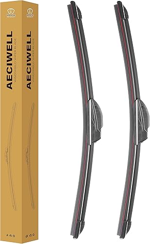 Limpiaparabrisas de calidad original de 24 pulgadas + 17 pulgadas prémium para todas las estaciones, limpiaparabrisas de repuesto automotriz para