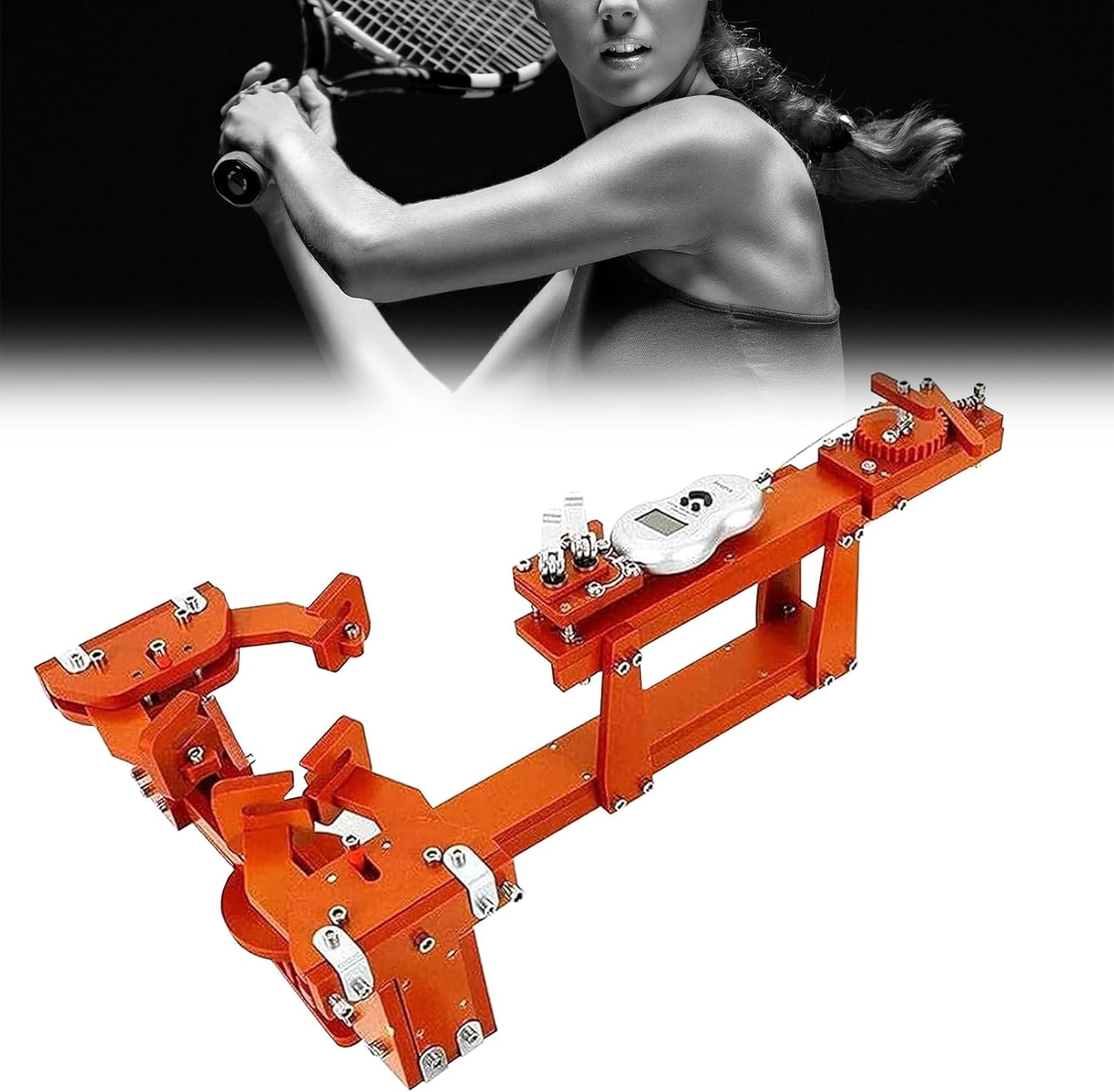 Badminton Racket Stringing Machine, Capstan Type Badminton Racket Stringing Tool, for DIY Squash Racket, Tennis Racket, Badminton Racket