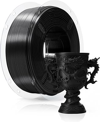 23 – FilaBees Rapid PLA Filament 1.75mm Black,500mm/s High Speed 3D Printing Filament, Robust and High Fludity,Dimensional Accuracy +/- 0.02 mm,1…