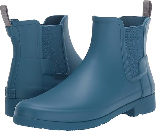 hunter refined zip boot leather