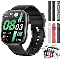Hwagol Smartwatch Uomo Donna, 7 Cinturini—Regalo Perfetto