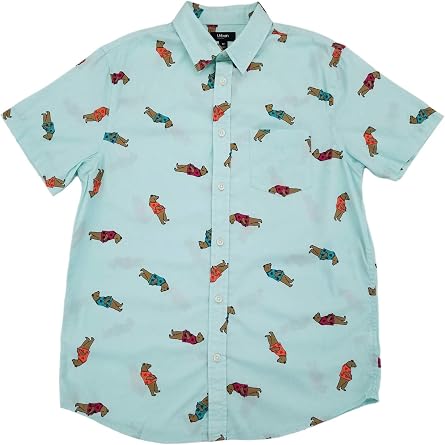 Short Sleeve Button-Down Shirt 