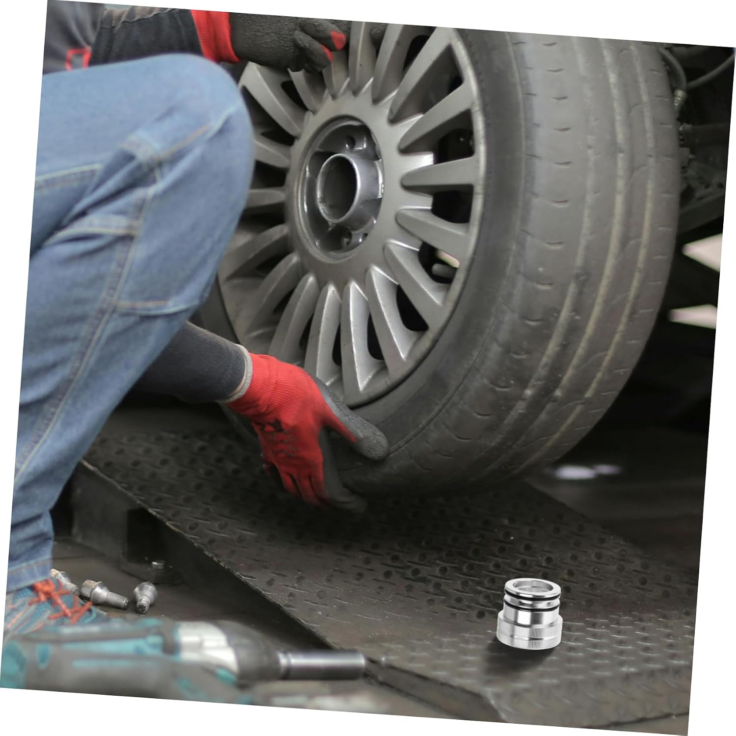 Zerodeko Wheel Bearing Grease Tool Efficient Oiling Maintenance for Automotive Applications Versatile Bearing Greaser for Vehicles