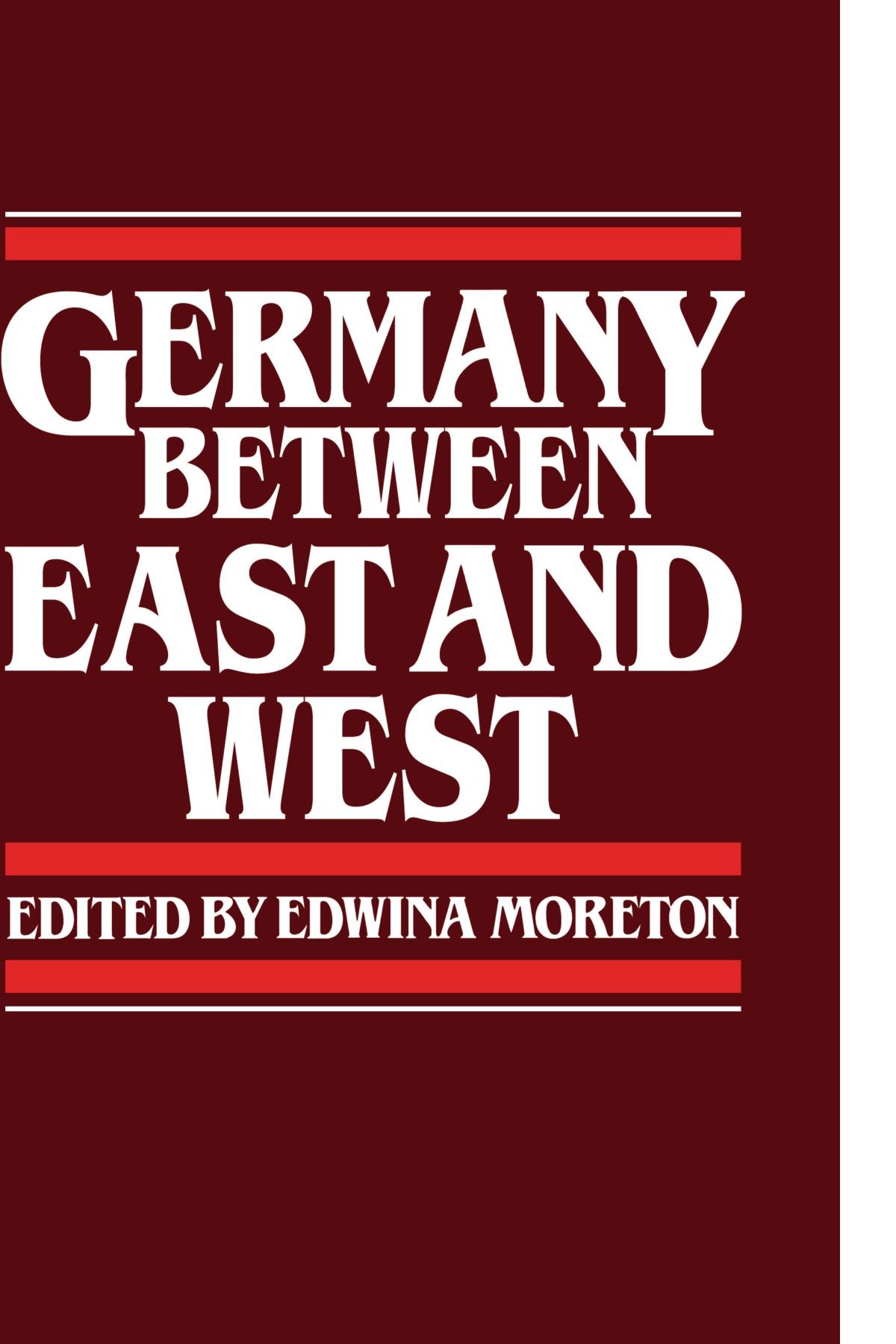 Germany between East and West