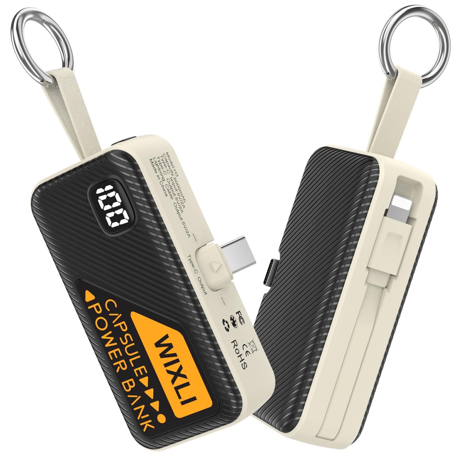 Amazon.com: WIXLI Portable Charger for iPhone 15 16 Power Bank