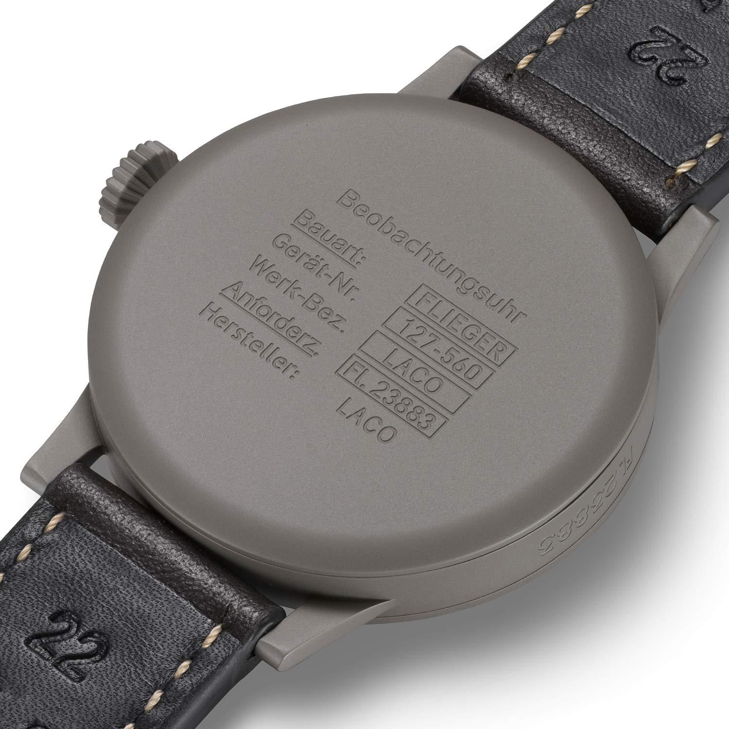 Laco Fliegeruhr Original Friedrichshafen Made in Germany – 45mm Ø hochwertige Automatikuhr – Einzigartige Qualität. Herausragende Verarbeitung – Wasserdicht im zeitlosem Design – seit 1925