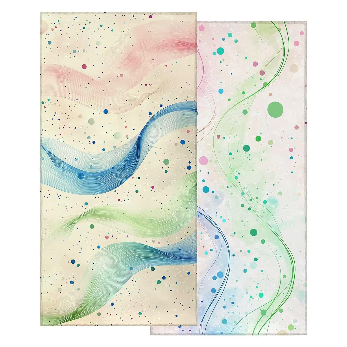 Ręcznik plażowy 90 x 180 cm, ręcznik gimnastyczny z mikrofibry szybkoschnący zestaw 2 ręczników plażowych, lekki kompaktowy ręcznik z mikrofibry duży do podróży, prezent dla mężczyzn i kobiet