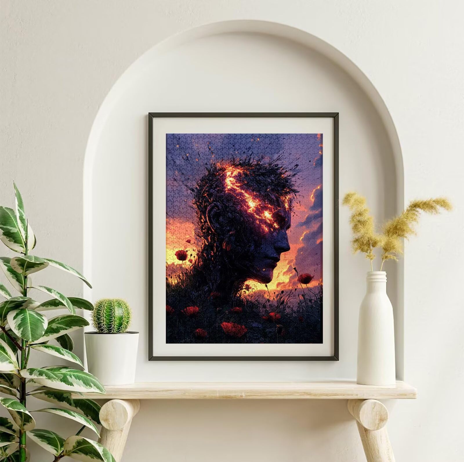 Puzzle 4000 Pièces Rêve, Puzzle 4000 Pièces Adultes et Enfants, Puzzles Bois avec Une Boîte d'emballage Exquise, Jeu Éducatif Puzzles Homme, Noël Decoration Maison, Cadeau Femme, Cadeau Homme H-5734
