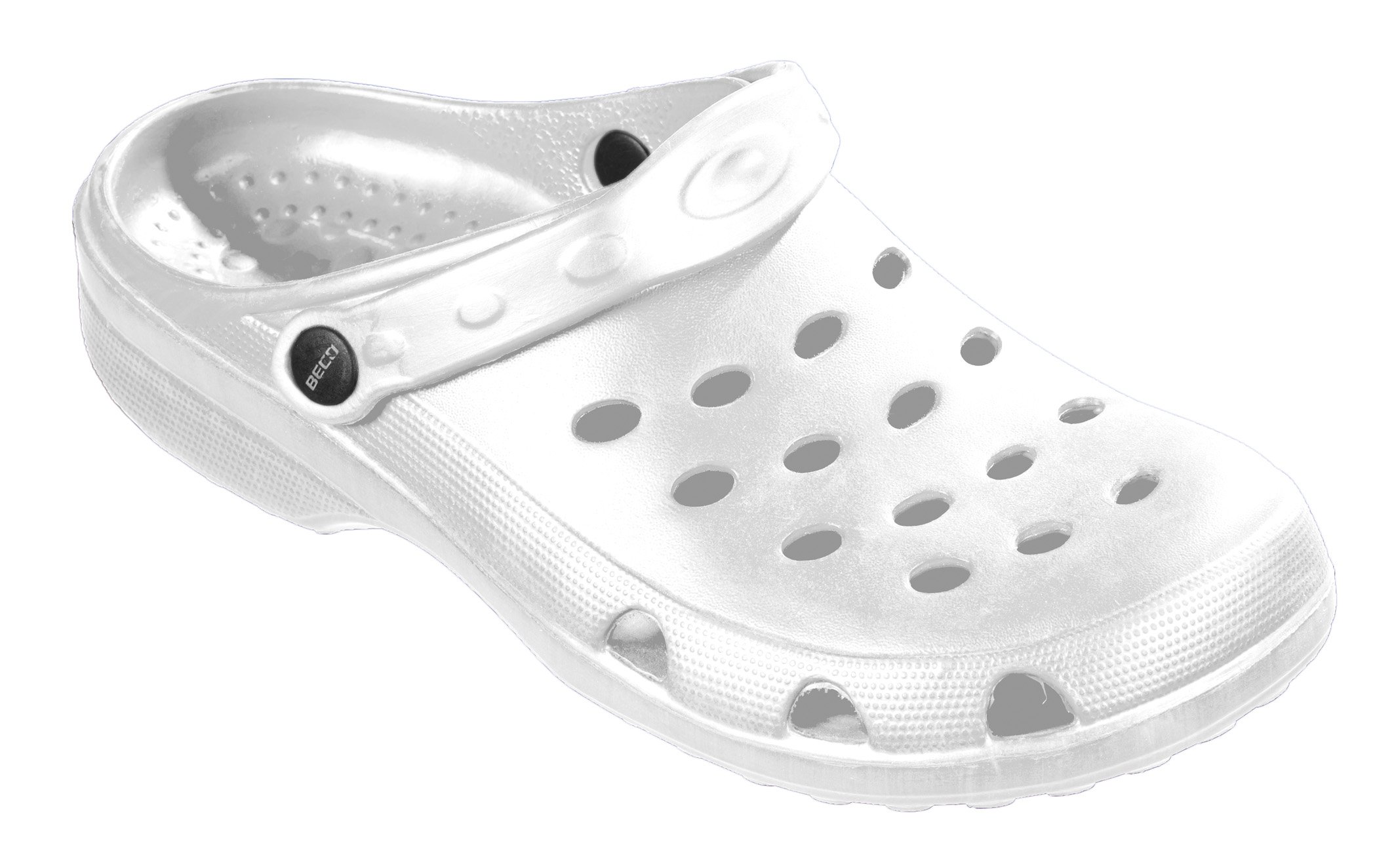 Beco Men's Eva Clogs, White White 1, 7.5 UK