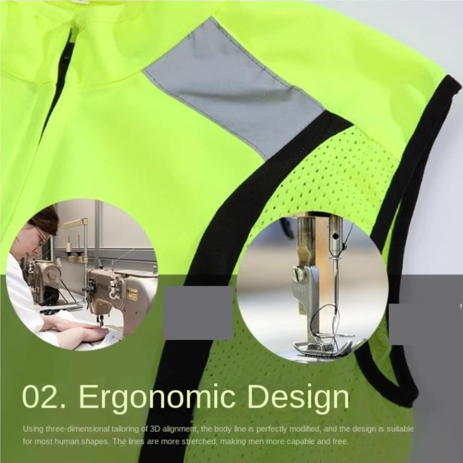 Chaleco Reflectante For Ciclismo, Camiseta De Seguridad For Deportes Al Aire Libre