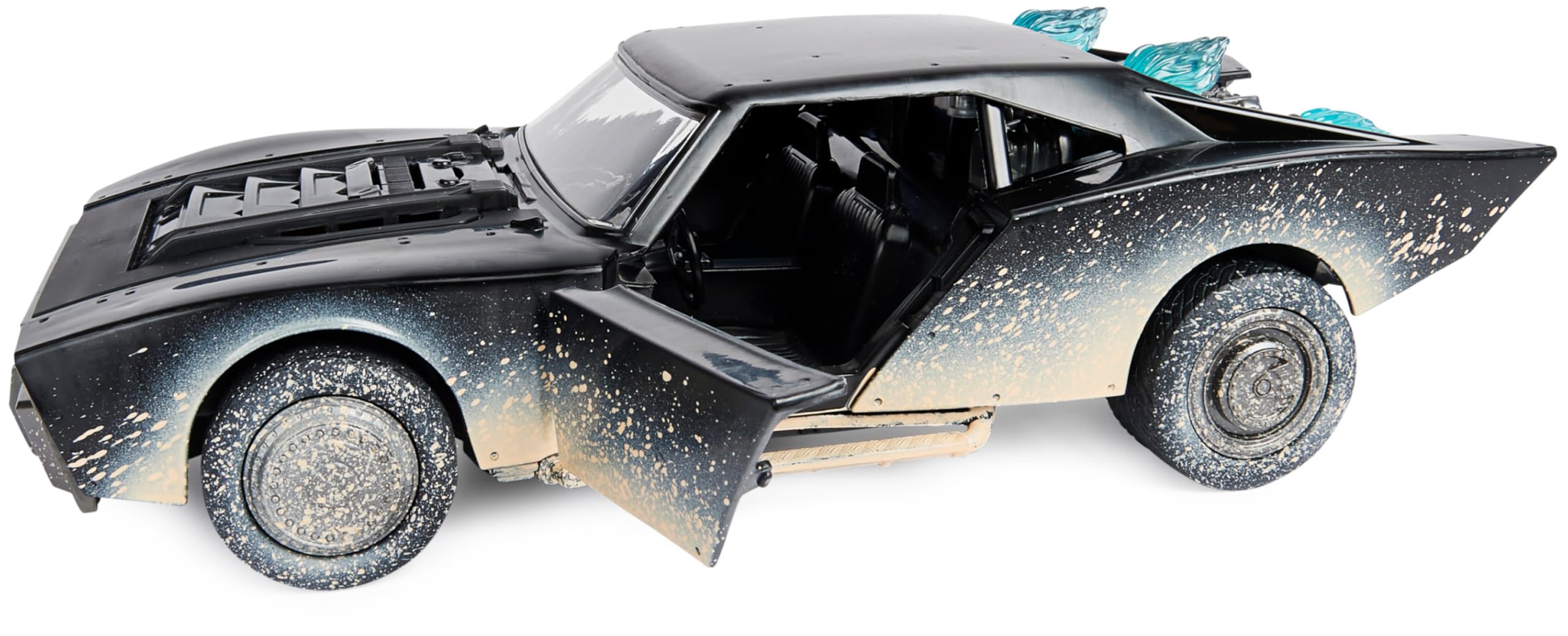 DC Comics Ultimatives Batman-Set mit exklusivem Batman, Selina Kyle, The Pinguin Actionfiguren, Batmobil, Kinderspielzeug, ab 4 Jahren
