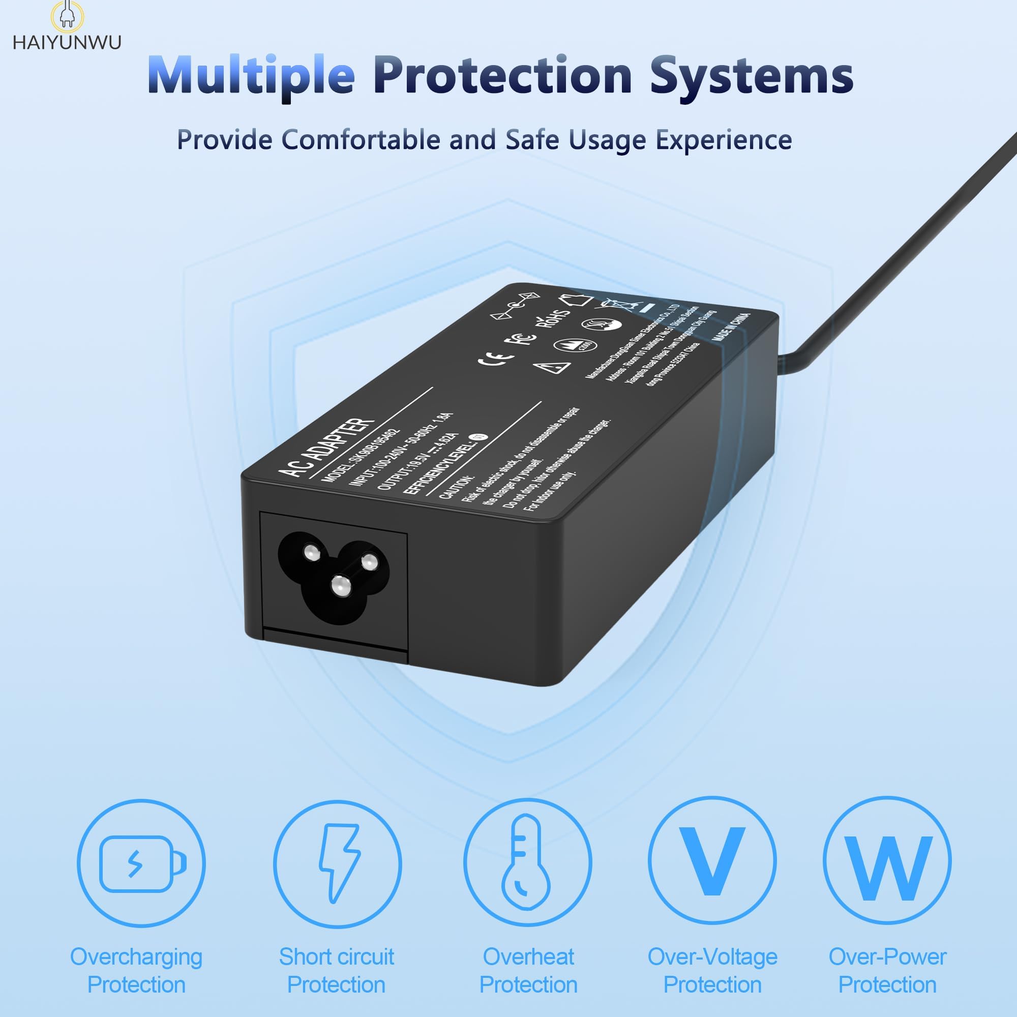 Cargador universal para portátil de 90 W