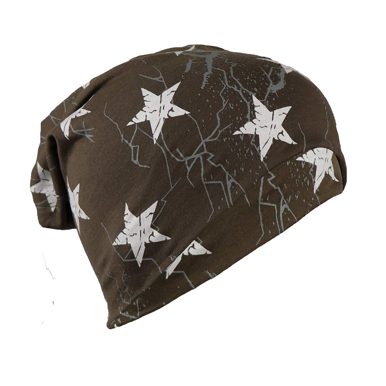 iSWEVEN Cotton Slouchy Beanie and Skull Cap for Summer, (Brown) (B07PF6JK9Z) Amazon Price History, Amazon Price Tracker