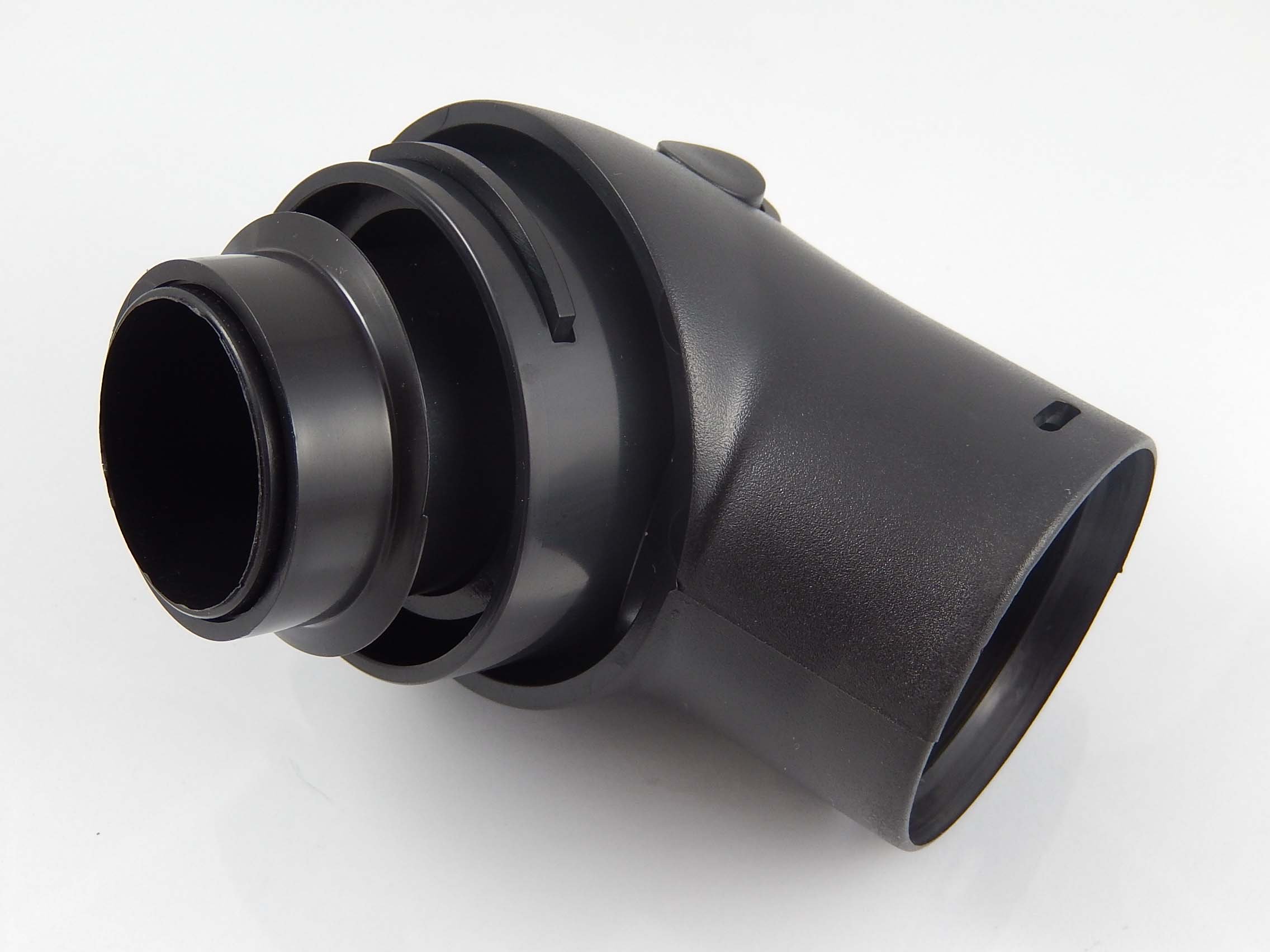 vhbw device connection tube elbow fitting connection for vacuum cleaner Bosch Maximo, Maximo luxe, Solida, Solida 1400 W, Solida 1400W, Solida 1500W
