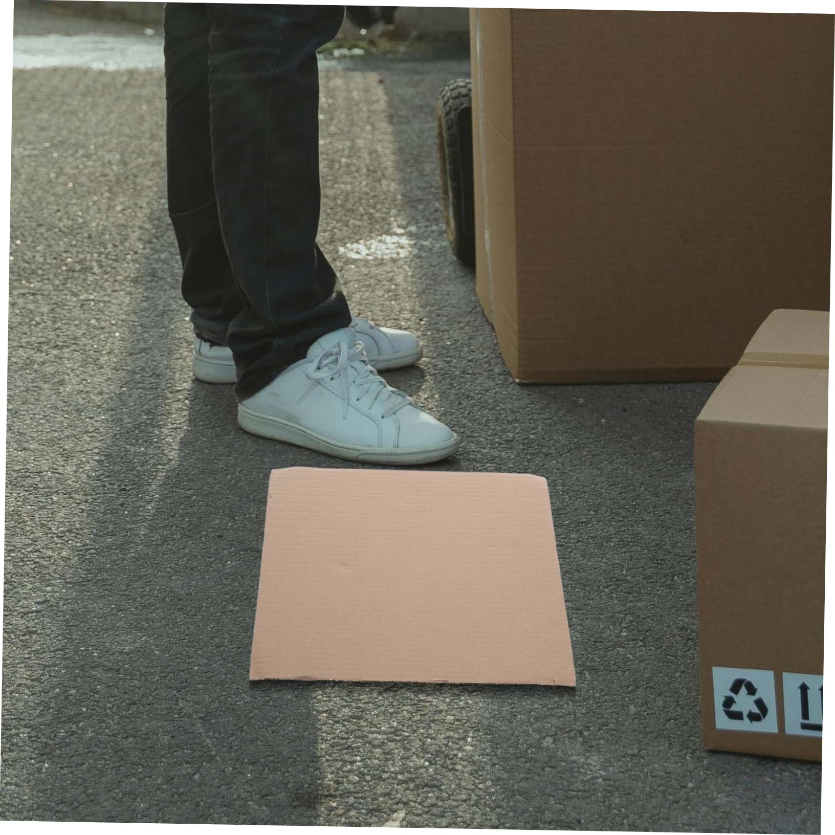 ULTECHNOVO Feuilles de Carton Ondulé Brun Facile à Installer Lot de 50 Protection de Bord en Papier pour Emballage et Bricolage pour Cartons et Expéditions
